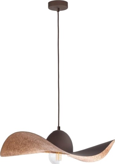 Sigma Kapello Taklampe I Metall Med Hatt Brun Sigma Kapello Taklampe I Metall Med Hatt Brun