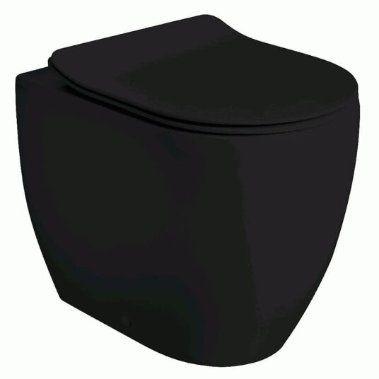 Toalett Lavabo Glomp BTW Rimless Gulvstående Toalett Lavabo Glomp BTW Rimless Gulvstående