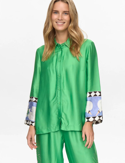 Nümph Nuadelina Shirt Green 38