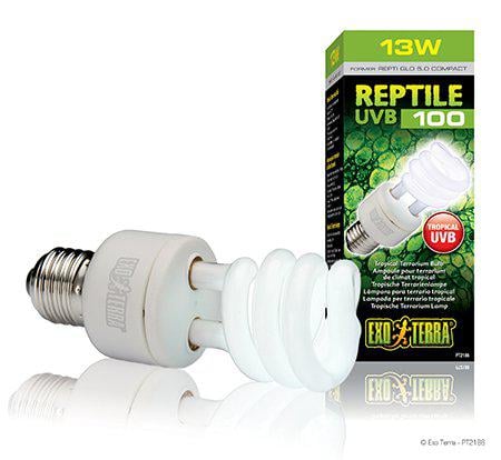 Exoterra Reptile Uvb 100 Fluorescent Lamp 13W E27 (220.1870) Exoterra Reptile Uvb 100 Fluorescent Lamp 13W E27 (220.1870)