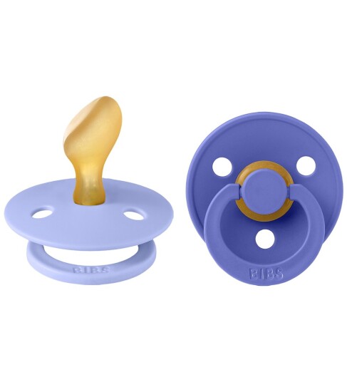 BIBS Colour Smokker Str. 2 Anatomisk 2 pack Hush/Grape BIBS 6 18 md Smokk Blå Lilla 62 86 BIBS Colour Smokker Str. 2 Anatomisk 2 pack Hush/Grape BIBS 6 18 md Smokk Blå Lilla 62 86