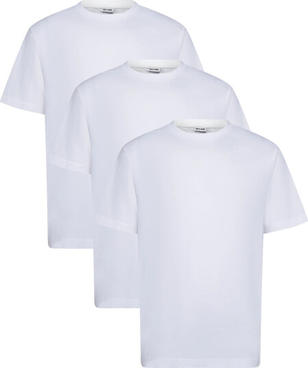 ONLY & SONS Onsfred Life Rlx Ss Tee 3Pack White XS
