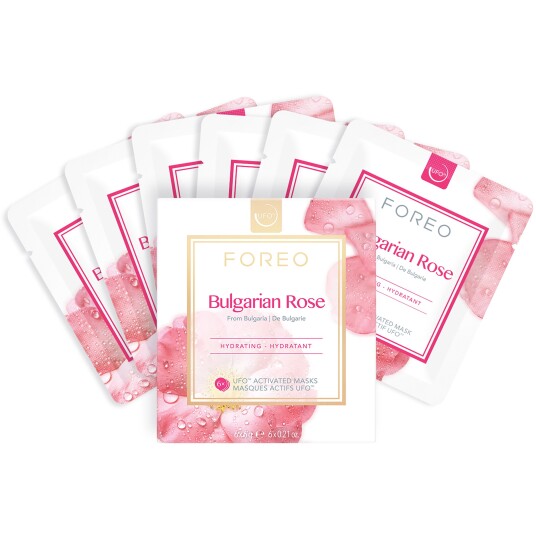 FOREO Ufo Mask Bulgarian Rose 6pcs FOREO Ufo Mask Bulgarian Rose 6pcs