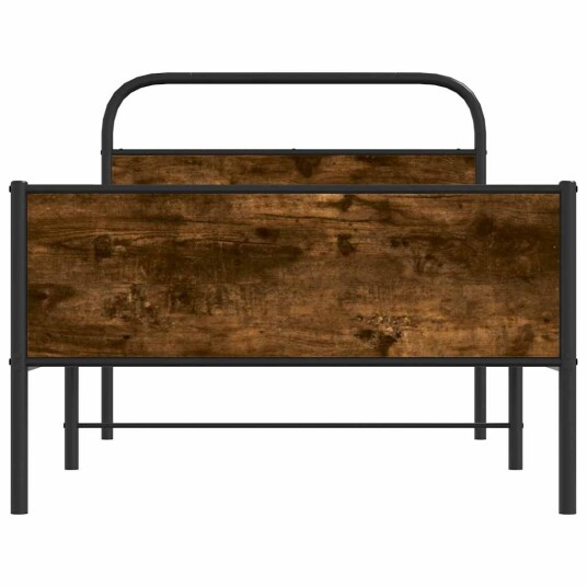 Sengeramme uten madrass sonoma eik 90x190 cm konstruert tre 8721158564788