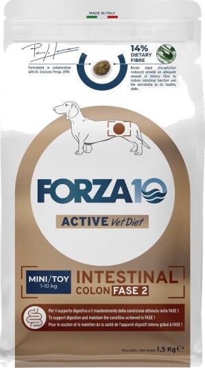 Forza10 Active Line Dog Tørrfôr Forza10 Active Line Mini Toy Intestinal Colon Phase 2 1.5 kg