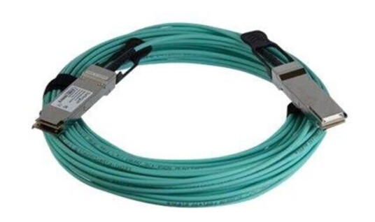 MSA Compliant QSFP+ Active Optical Cable (AOC) - 30 m (98.4ft) - 40GBase direct attach cable - 30 m - black