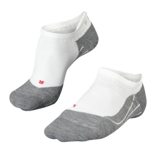Falke RU4 Invisible Women's Running No Show Socks 37-38, White-mix