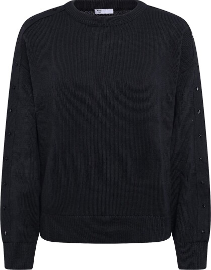 Mango Teen Oversized Star Studded Jumper   CHARCOAL   XXS