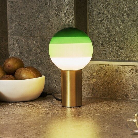 Bordlampe MARSET Dipping Light Grønn Stue Glass Design 22.2 Grønn