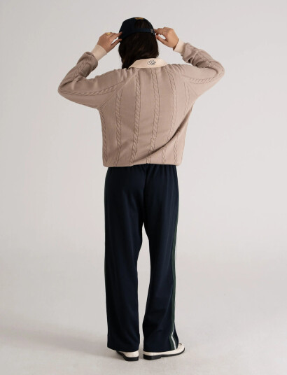 Prohibited Legacy Knitted Jersey - Beige - XXL