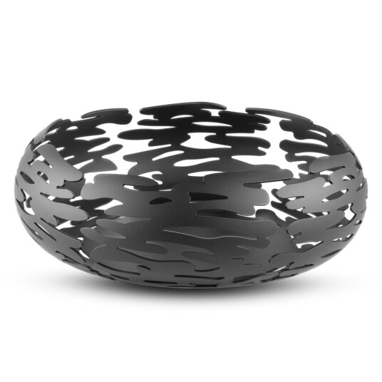 Alessi Barknest rund kurv svart Alessi Barknest rund kurv svart