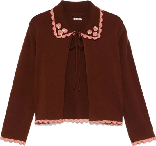 Bode Dame Strikkevarer Brun M, Bode Dame Strikkevarer Brun M,