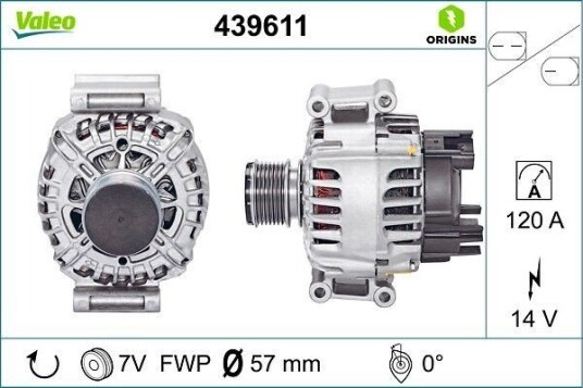 VALEO 439611 Dynamo VALEO 439611 Dynamo