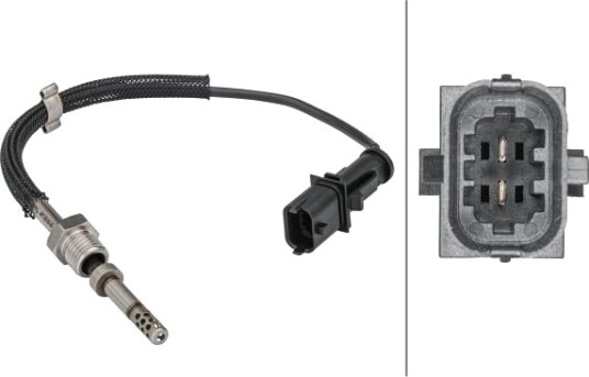 HELLA 6PT 358 181-461 Sensor, eksostemperatur