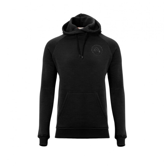 Aclima FleeceWool V2 Hoodie M´s Herre, 123 Jet Black, S Aclima FleeceWool V2 Hoodie M´s Herre, 123 Jet Black, S
