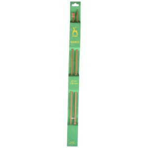 Pony Strikkepinner / Jumperpinner Bambus 33cm 3,50mm / 13in US 4 Pony Strikkepinner / Jumperpinner Bambus 33cm 3,50mm / 13in US 4
