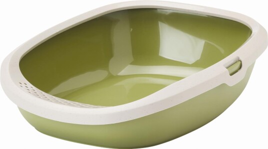 Savic Happy Planet Gizmo Cat Litter Box Large Green L:52 X B:39.5 X H:15 cm