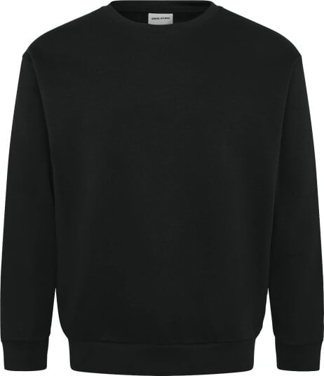Enkel Studio O Neck Sweatshirt   Black   XXL