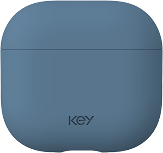 Key Case Airpods 4 Blå Key Case Airpods 4 Blå