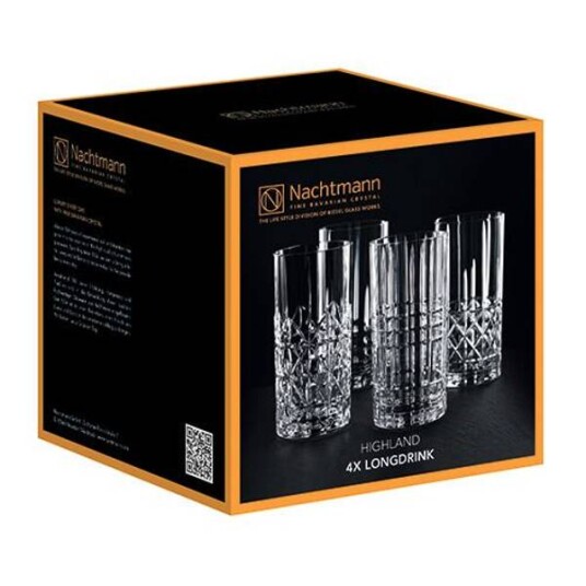 NACHTMANN Highland Longdrink sett, 4 pk NACHTMANN Highland Longdrink sett, 4 pk
