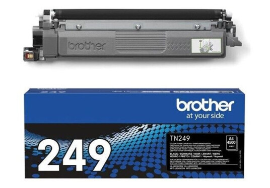 Brother TN-249BK - Super High Yield - black - original - toner cartridge - Laser toner Svart Brother TN-249BK - Super High Yield - black - original - toner cartridge - Laser toner Svart