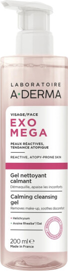 A-DERMA Exomega Calming Cleansing Gel 200 ml