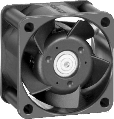 Ebm-Papst 414Jhh Vifte 4cm 13000 Rpm 24 M³/T Sort Ebm-Papst 414Jhh Vifte 4cm 13000 Rpm 24 M³/T Sort