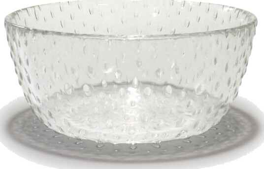 Aida Raw glassskål Ø14 cm Klar Aida Raw glassskål Ø14 cm Klar