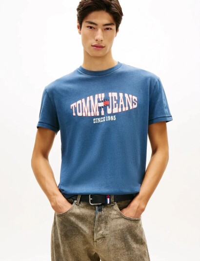 Tommy Jeans Tjm Reg La Waving Flag Ext Blue L Tommy Jeans Tjm Reg La Waving Flag Ext Blue L