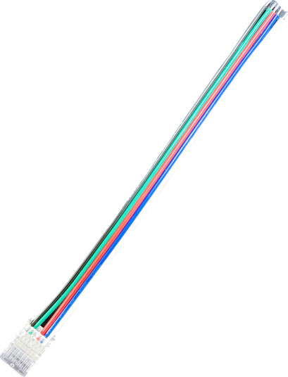 LED stripe samler til løse ledninger   10mm RGB+W COB IP20 5V 24V