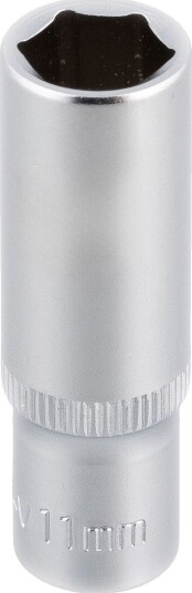 PELA 562169 Pipe Drivstørrelse, 1/4", 6-Kant, Lang 11 mm
