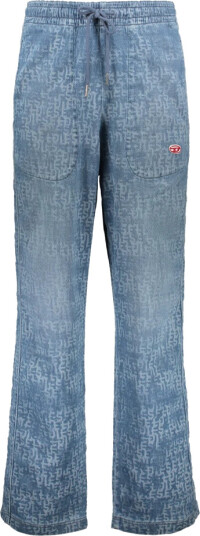 Diesel Herre Jeans Blå M,