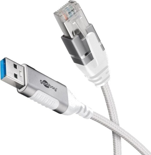Goobay 74378 Usb 3.0 Type A Rj45 1,5 M Hvit