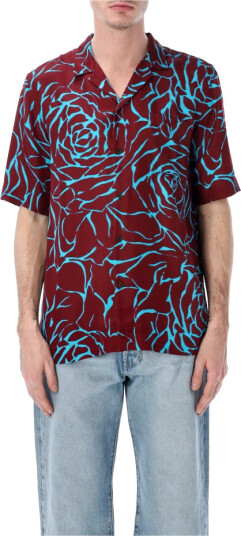 Dries Van Noten Herre Skjorter Rød L,