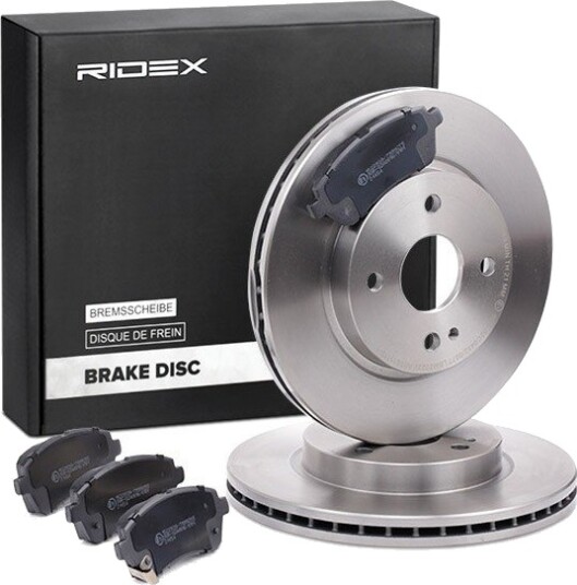 Bremseskiver og klosser RIDEX 3405B1448