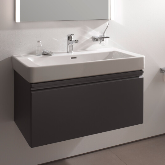 LAUFEN PRO S SERVANTSKAP 81 CM 1 SKUFF GRAFITTGRÅ