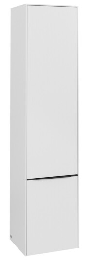 VILLEROY & BOCH SUBWAY 3.0 HØYSKAP 40X171 HØYRE 2 DØRER PURE WHITE HÅNDTAK I VOLCANO BLACK VILLEROY & BOCH SUBWAY 3.0 HØYSKAP 40X171 HØYRE 2 DØRER PURE WHITE HÅNDTAK I VOLCANO BLACK