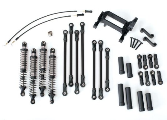 Traxxas 8140 Long Arm Lift Kit TRX-4 Grey Complete Traxxas 8140 Long Arm Lift Kit TRX-4 Grey Complete