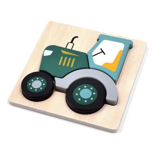 Magni Traktor puslespil / Tractor puzzle Magni Traktor puslespil / Tractor puzzle