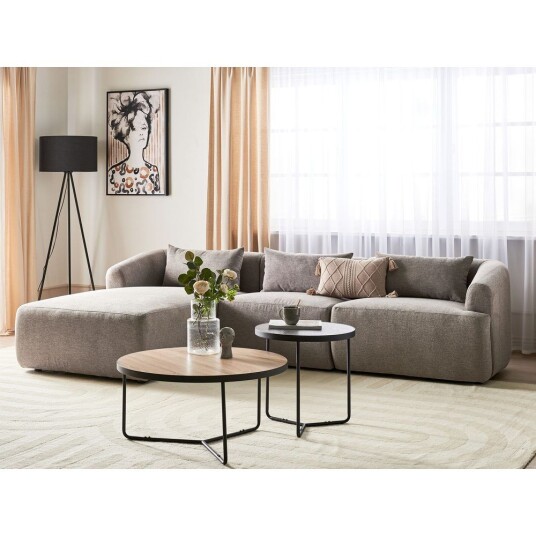 3 seters sofa Svansele Taupe/Høyrevendt