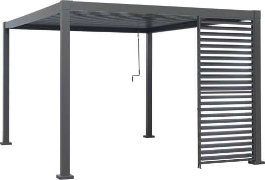Sidepanel med lameller Outfit til pergola 3 m 1 stk