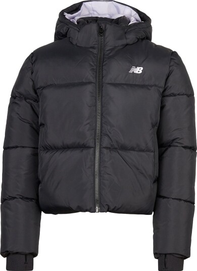 New Balance Unbaffled Puffer Coat Black 164 New Balance Unbaffled Puffer Coat Black 164