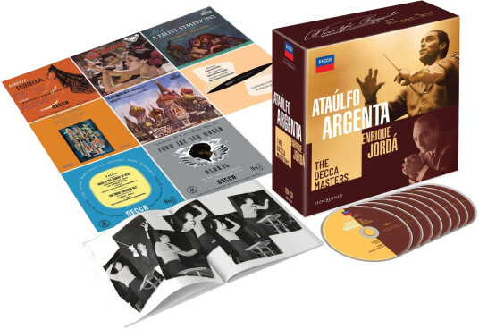Ataúlfo Argenta Enrique Jordá  The Decca Masters  CD
