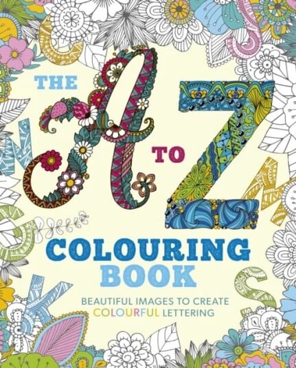The A To Z Colouring Book Av Tansy Willow