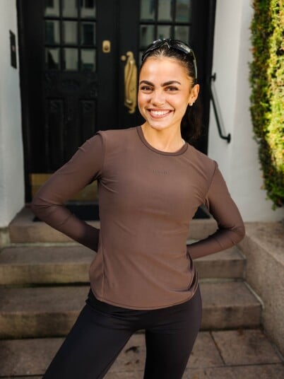 Exilli Embrace Soft Long Sleeve Brun L