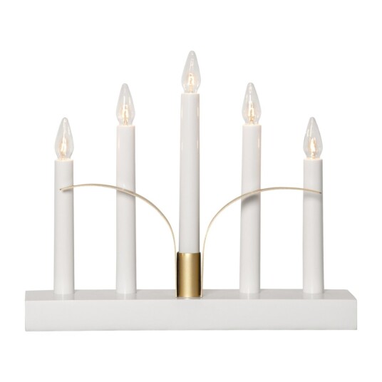 STAR TRADING 644-13 LILJA LYSESTAGE HVIT 644-13