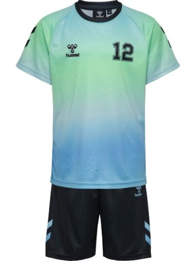 Hummel Shimmer treningssett til barn lichen blue 164