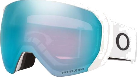 Oakley Flight Path L Matte White Prizm Snow Sapphire Skibriller med Anti-dugg og UV-beskyttelse