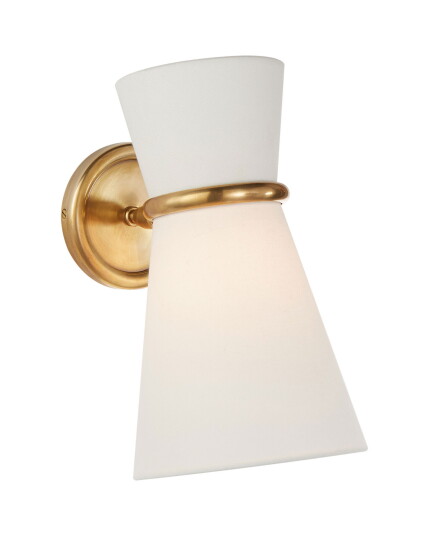 Visual Comfort Clarkson Pivoting Sconce Antique Brass Visual Comfort Clarkson Pivoting Sconce Antique Brass