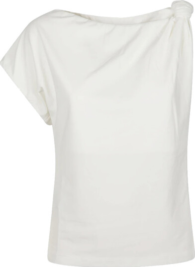 Pinko Dame Topper Hvit S,